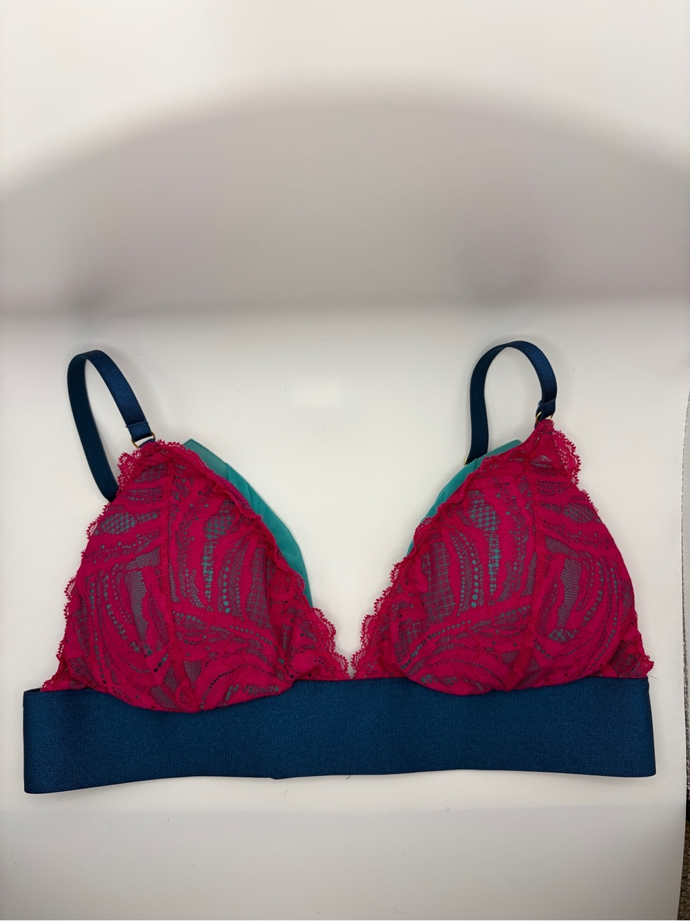 Lace Padded Triangle Bra NWOT